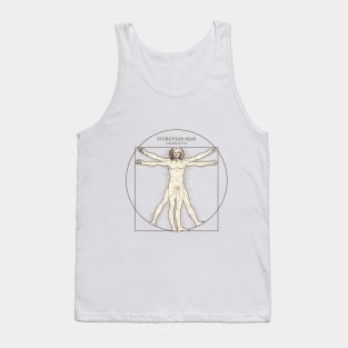 Vitruvian Man by Leonardo da Vinci Tank Top